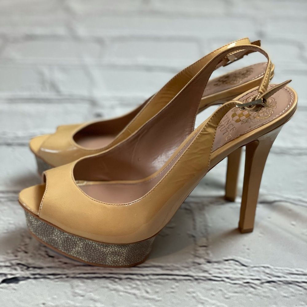 Vince Camuto Patent Leather Pump